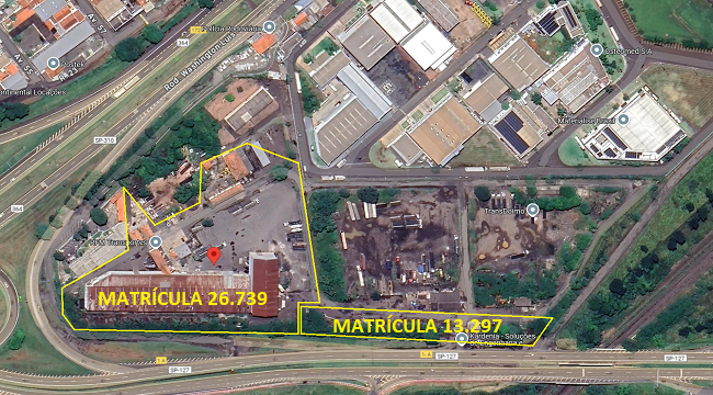 COMPLEXO INDUSTRIAL E PRÉDIO COMERCIAL COM 8.310,58 M² SOBRE TERRENO DE 28.674,15 M² EM RIO CLARO/SP