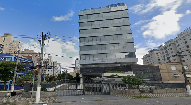 EDIFÍCIO DE 7 ANDARES COM ÁREA CONSRUÍDA DE 9272 M² SOBRE TERRENO DE 2085 M² EM SANTOS/SP