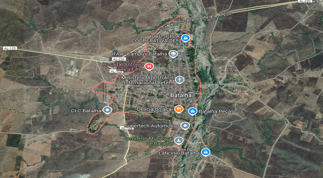 IMÓVEL RURAL COM ÁREA DE 1.766 M² DESMEMBRADA DA FAZENDA ÁGUAPÉS NO MUNICÍPIO DE BATALHA/AL