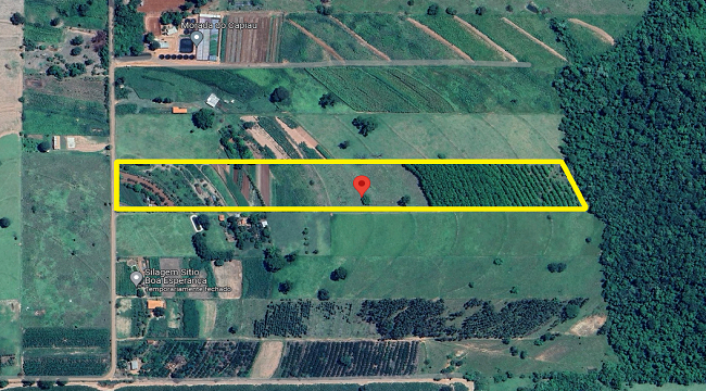 ÁREA RURAL COM 4 HECTARES, VEÍCULOS E MAQUINÁRIOS DIVERSOS EM NOVA ALIANÇA/SP