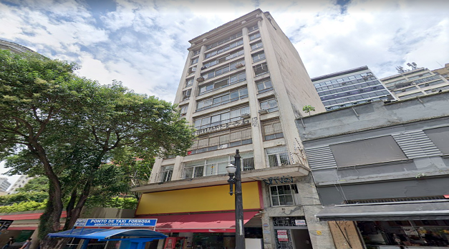 SALA COMERCIAL COM ÁREA DE 182 M² NA REGIÃO CENTRAL DE SÃO PAULO/SP